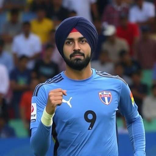 Gurpreet Singh Sandhu in Mumbai FC Pro Gurpreet Singh Sandhu