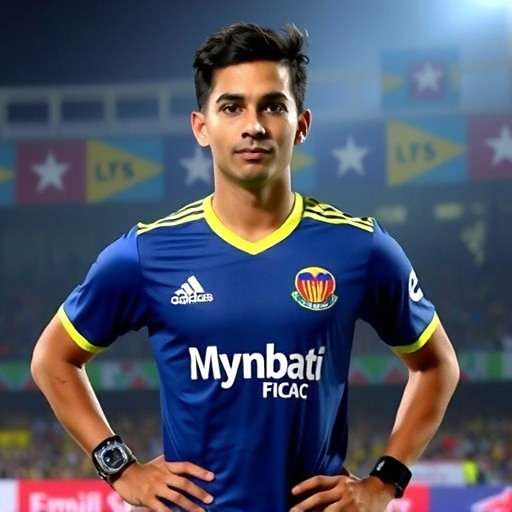 Sunil Chhetri in Mumbai FC Pro Sunil Chhetri