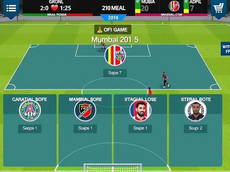 Mumbai FC Pro Gameplay Mumbai FC Pro Game Screenshot